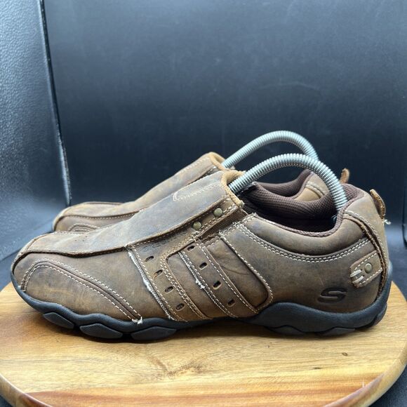 Skechers Men´s Size 8.5 Diameter Slip-On Brown 61779...